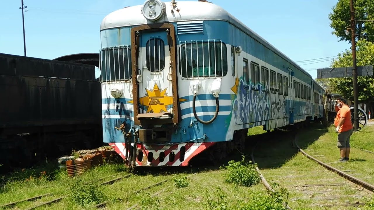 Ferroclub de Lynch - Maniobras de la Locomotora a vapor Monte Caseros 29/01/2022