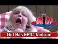 Young Girl Throws Epic Tantrum! | Supernanny