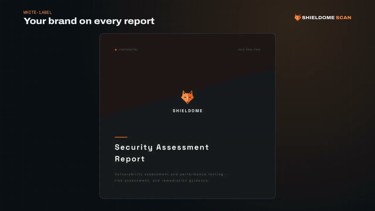 Shieldome product demo video thumbnail