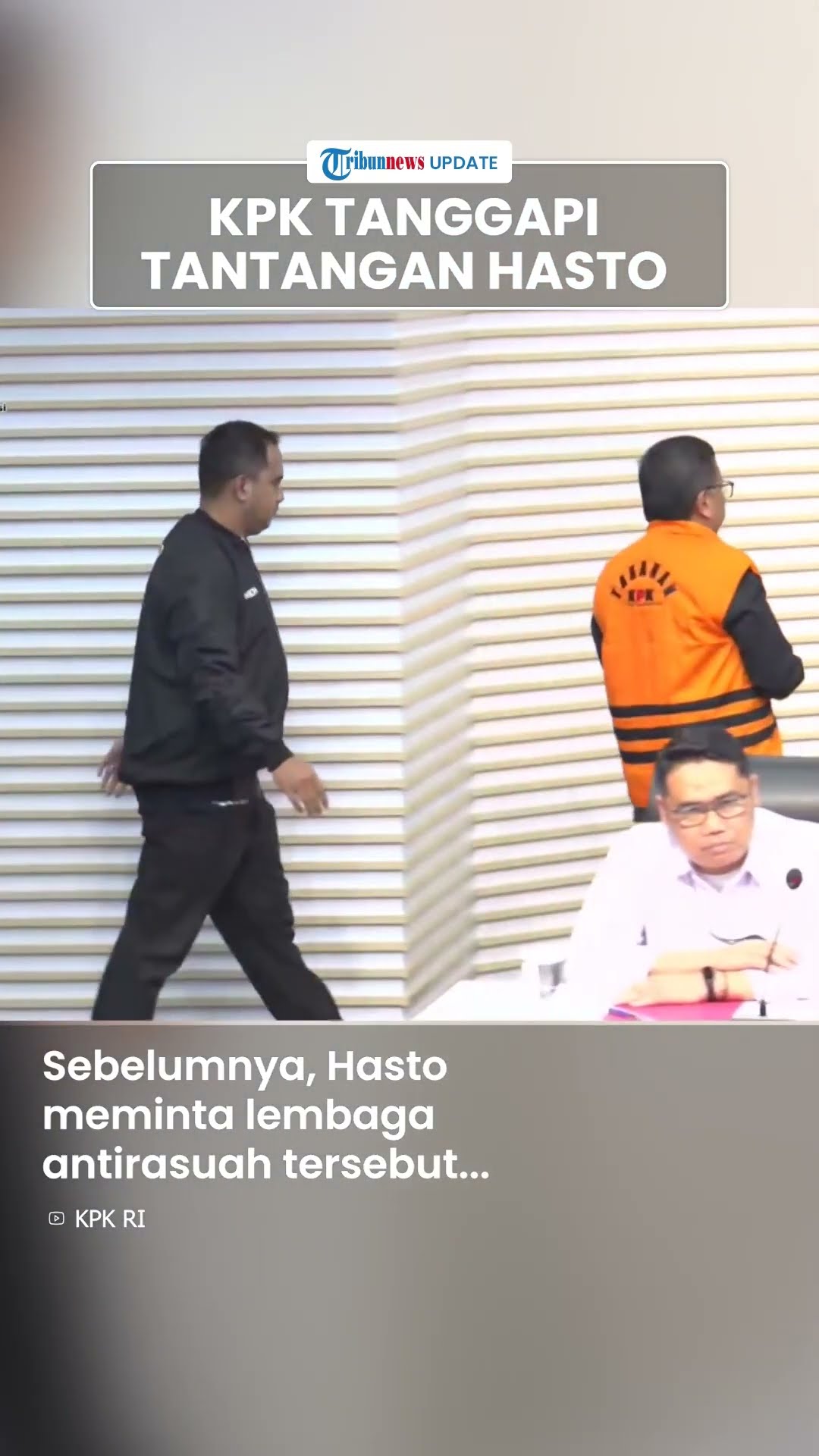 KPK Minta Sekjen PDIP Hasto Bawa Dokumen Bukti Dugaan Korupsi Keluarga Jokowi: Pasti Diverifikasi