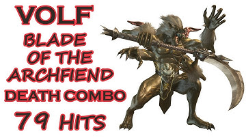 Ninja Gaiden Sigma 2 - Volf : 79 hits - Blade of the Archfiend - DEATH COMBO