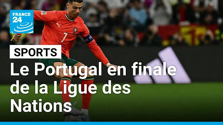 Grâce à Cristiano Ronaldo, le Portugal s'offre une finale en Ligue des nations • FRANCE 24