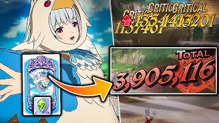 GOD TIER 6/6 MAX OUT FITORIA PVP SHOWCASE!! INSTANT 4 MILLION ULTIMATE DAMAGE! [7DS: Grand Cross]