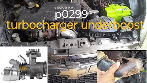 p0069 | p0299 engine underboost | Chevrolet beat pickup problem | beat low mileage