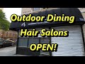 ⁴ᴷ⁶⁰ NYC Phase 2 Reopening : Hair Salons & Outdoor Dining - Astoria, Queens Walk (June 22, 2020)