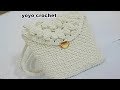 كروشية شنطة ظهر مميزة بخيط المكرمية بغرزة سهلة - crochet backpack - bag#يويو كروشية#