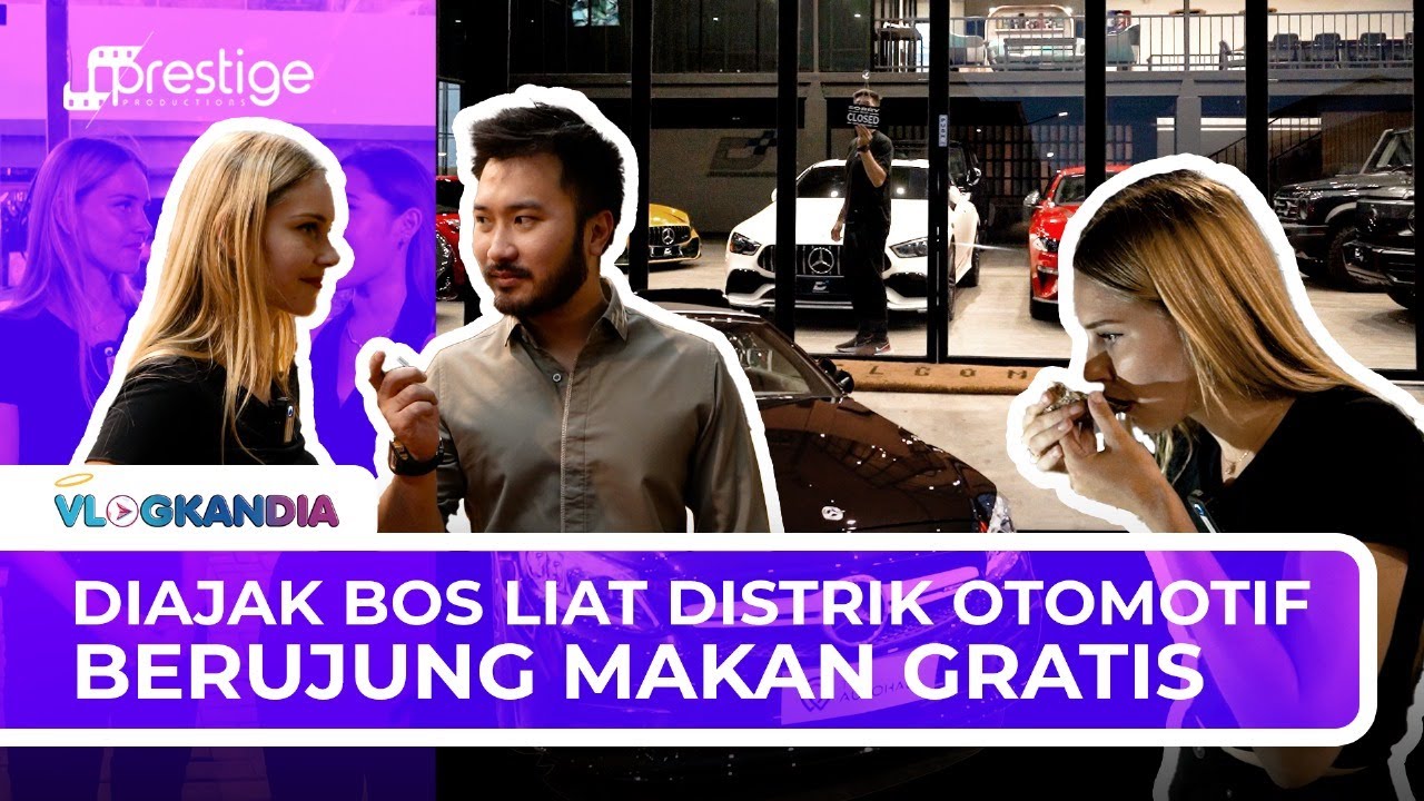 KELILING DISTRIK OTOMOTIF PIK 2! TIPHAINE BINGUNG TERNYATA UDAH RAME BANGET