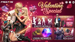 VALENTINE EVENT FREE FIRE 2026 😍🥳| UPCOMING EVENT IN FREE FIRE | FREE FIRE NEW EVENT | FF NEW EVENT