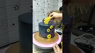 black,engineering cake fondant details