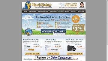 Hostgator Hosting Packages - Web Hosting Coupon: GATORCENTS