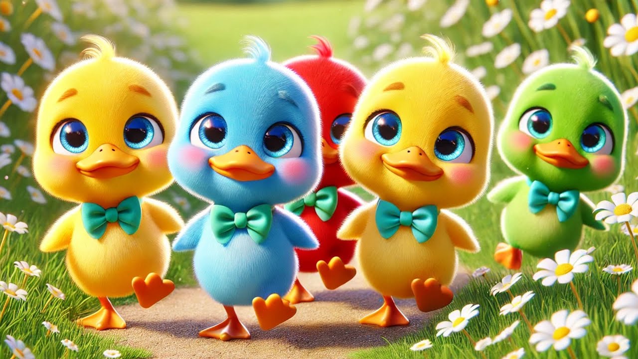 Bài Hát VỊT CON LÔNG VÀNG - Nhạc Thiếu Nhi Hay Nhất Hiện Nay - MỞ TO BÉ NHÚN NHẢY CA HÁT THEO NHẠC