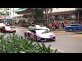 Lamborghini Convoy Orchard Road - Part 2
