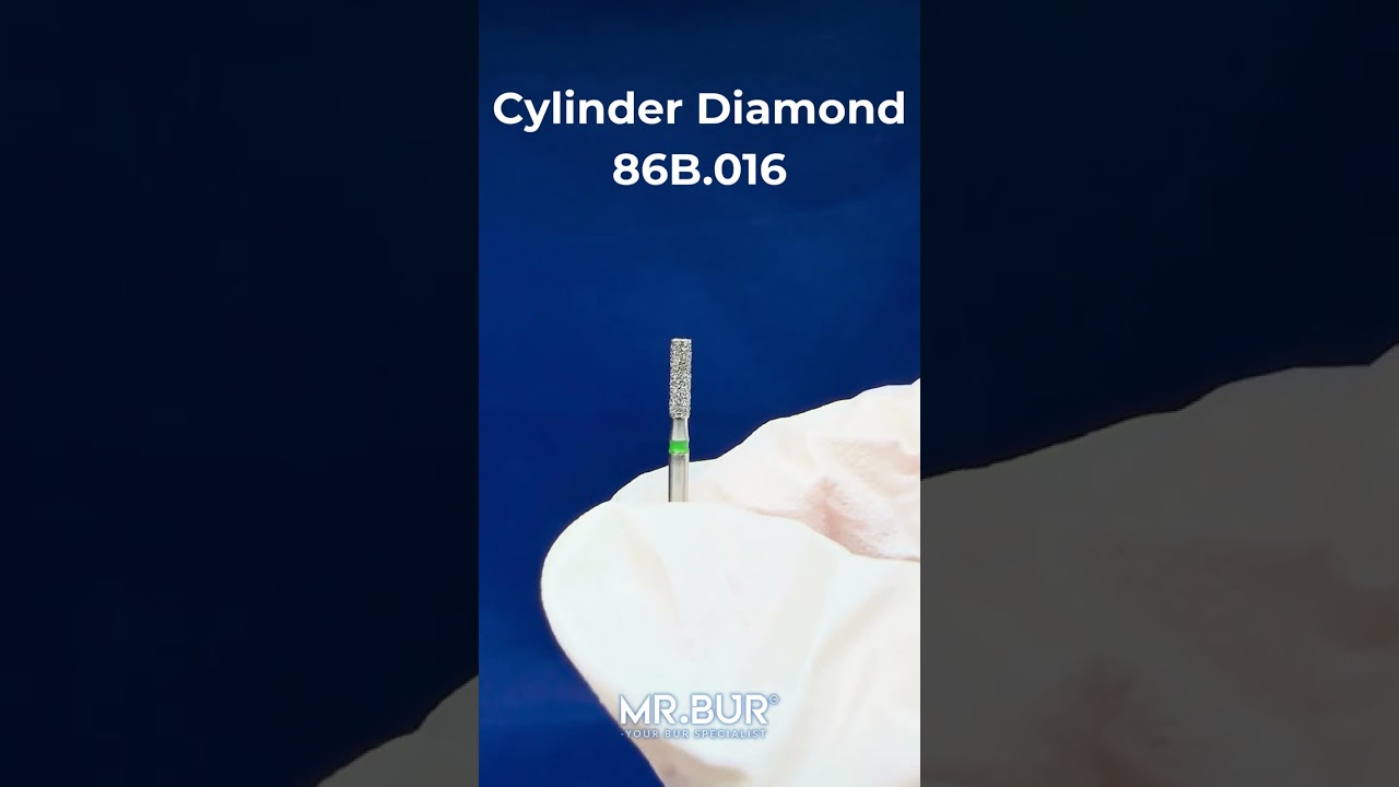 Cylinder Shape Bur | Diamond Dental Bur
