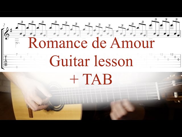 Romance De Amour (Guitar Lesson + Tab) - Youtube