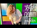 Вяжем СТИЛЬНЫЙ топ КРЮЧКОМ "STYLISH" / How to Crochet Top