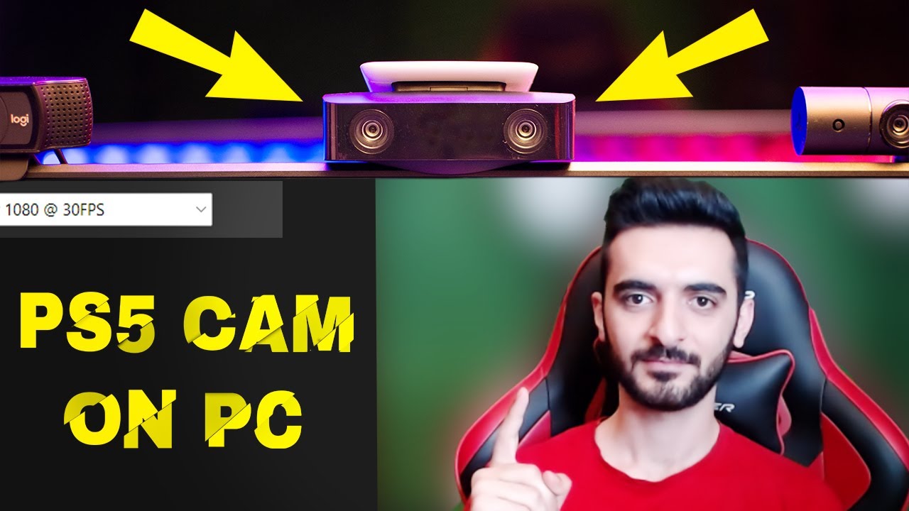 How to use PS5/PS4 Camera as PC Webcam? 2024 Full tutorial 