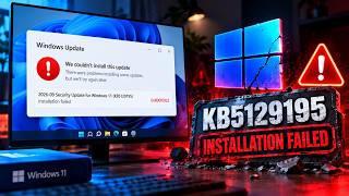 KB5129195 Not Installing Windows 11 Fix 2026-09 Security Update Failed to Install