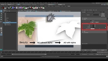 Q7. How to Render Alpha AO from a Plane Assets?By D-STORY.