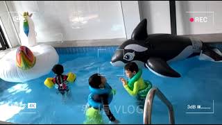 [워니둘]춘천 아이플러스 펜션(키즈풀빌라)