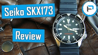 Seiko SKX173 Review - The Best Diving Watch from Seiko? - YouTube