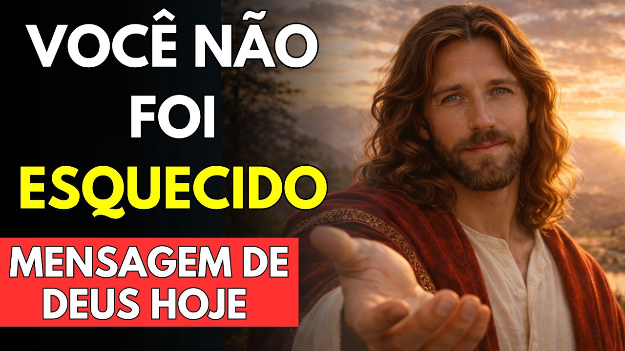 Você não foi esquecido nem por um segundo | Jesus diz | Mensagem de Jesus hoje