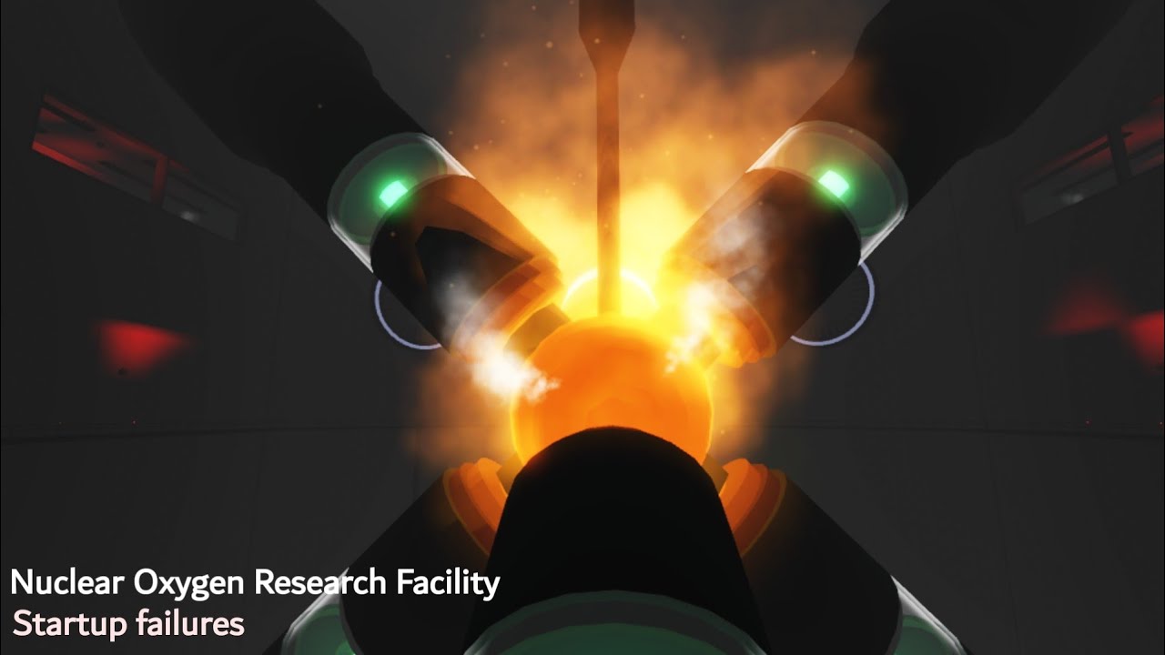 Nuclear Oxygen Research Facility (NORF) | Startup failures