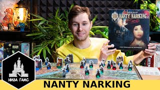 Обзор Nanty Narking. Динамичная игра с блефом и контролем территорий!