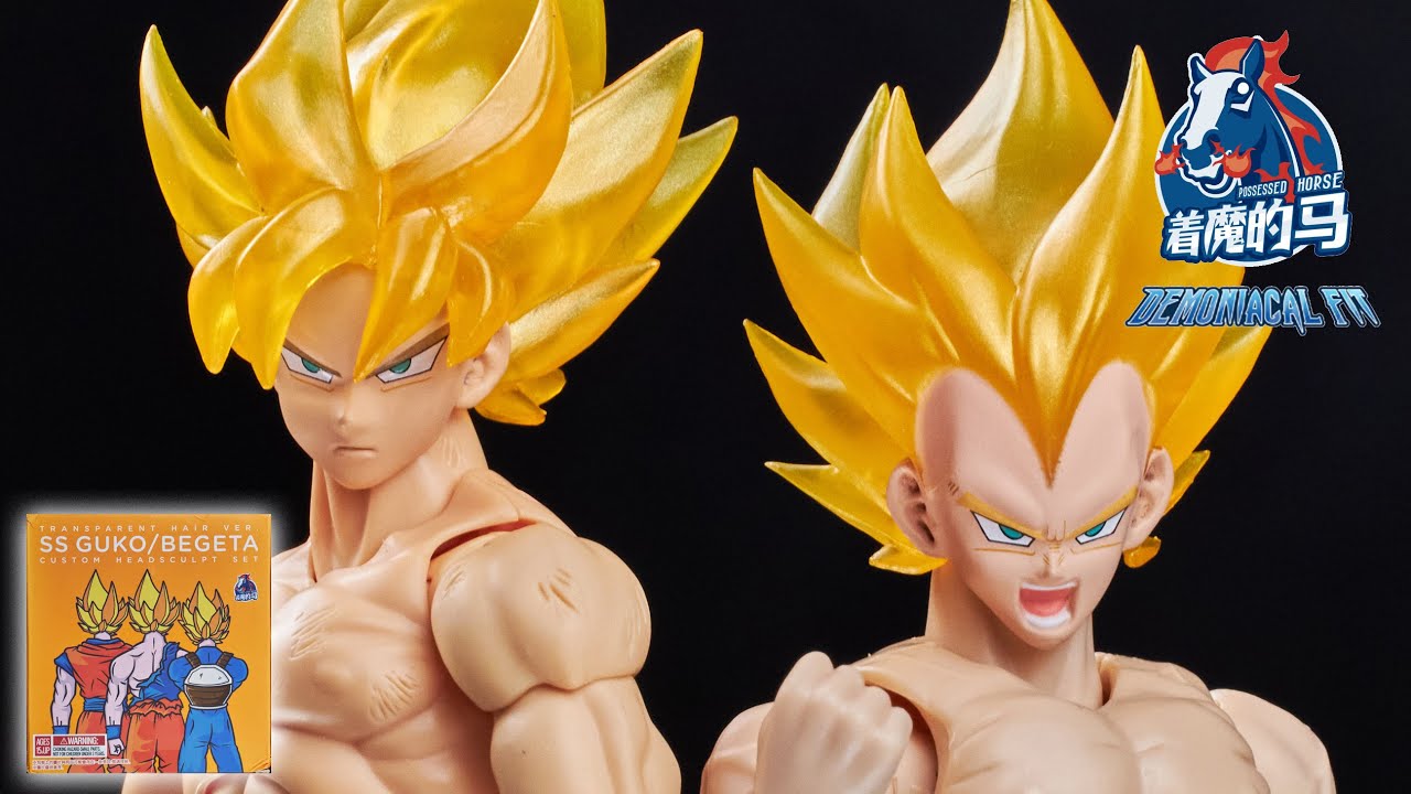 Demoniacal Fit - Goku & Vegeta Super Saiyan Custom Head Kit