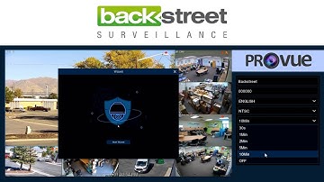 ProVue Video Surveillance System - Viewing & Disabling Start Up Wizard