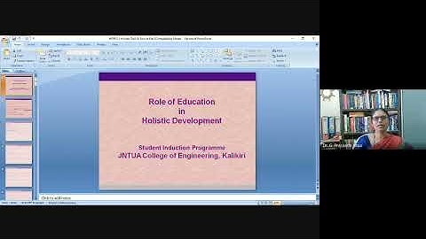 UHV-Holistic Education