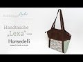 Nähanleitung: Handtasche LEXA von Hansedelli