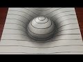 Drawing Easy How to Draw a 3D Sphere with Lines