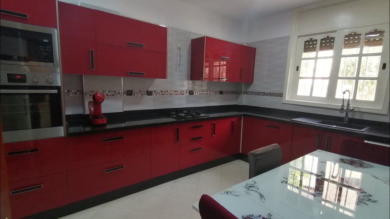 شقة ممتازة للبيع بالأثاث بفاس حي النرجس بالطابق السفلي APPARTEMENT À VENDRE À FÈS