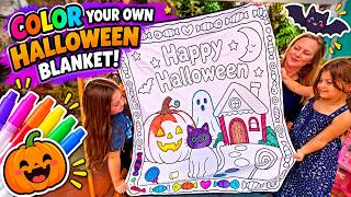 Information Happy Halloween Blanket Coloring with the Family 🕸️ News
