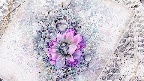 Mixed Media Canvas Tutorial with Anastasi Kuznetsova