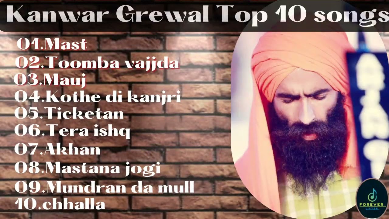 Kanwar Grewal Top 10 Punjabi songs  Kanwar Grewal Punjabi songs 2022  Jeet collection 