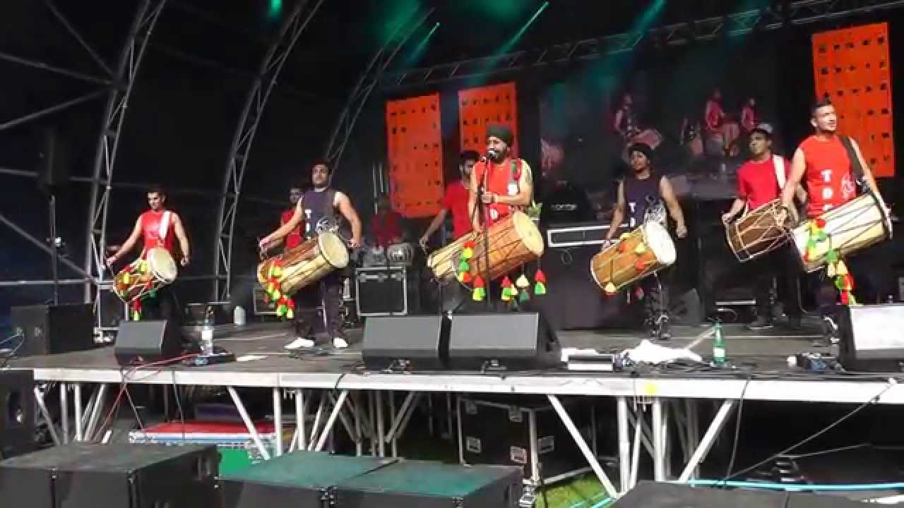 DHOL DRUMMERS @ ISLEWORTH 'BE INSPIRED" FESTIVAL 13/09/15
