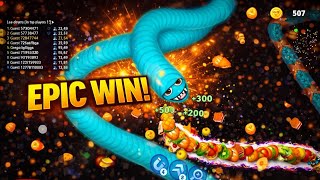 🔥 Worms Zone.io Live 🐍 #22| Biggest Snake Challenge 🔴 LIVE screenshot 5