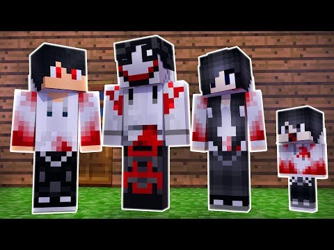 ¿¡FAMILIA DE JEFF THE KILLER!? | MINECRAFT TROLL