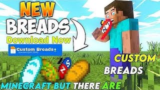 How to download custom bread mod for Minecraft java edition  1.19+