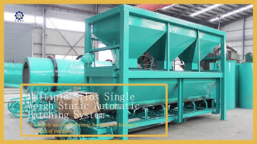 Multiple Silos Single Weigh Static Automatic Batching System