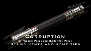 Corruption - Sound vents and alignment tips.