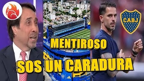 Feinmann lo liquido a Fernando Gago por vende humo: "Sos un mentiroso"