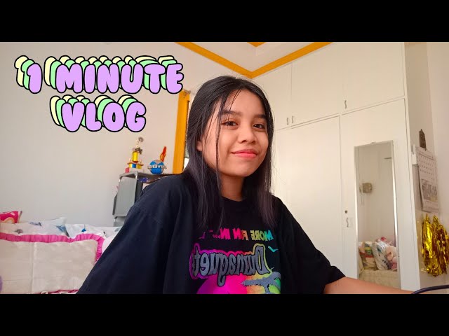 a day in my life in 1 minute |fiona curie class=