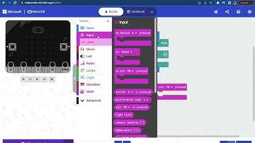 Programming an external button (P0) for Micro:Bit on MakeCode