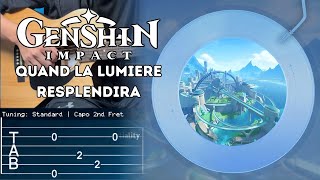 Quand la lumiere resplendira - Genshin Impact Fingerstyle Guitar