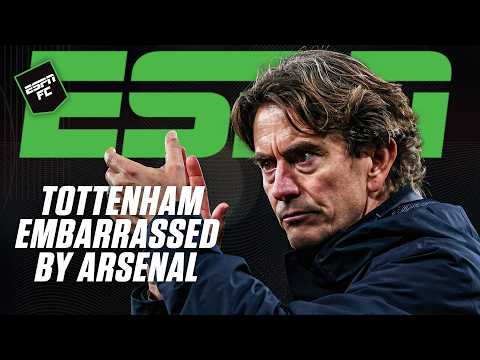 Spurs' 4-1 loss to Arsenal was 'EMBARRASSING' 🗣️ Juls goes off on Thomas Frank & Tottenham | ESPN FC
