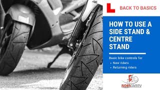 BACK TO BASICS | Motorbike Side and Centre Stands