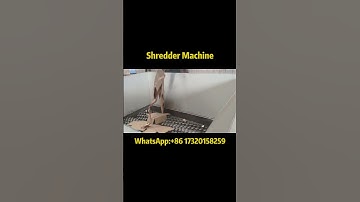 Powerful Shredder! Dispose of Scrap with Ease! ♻️#recyclingmachine #recycling #shredder