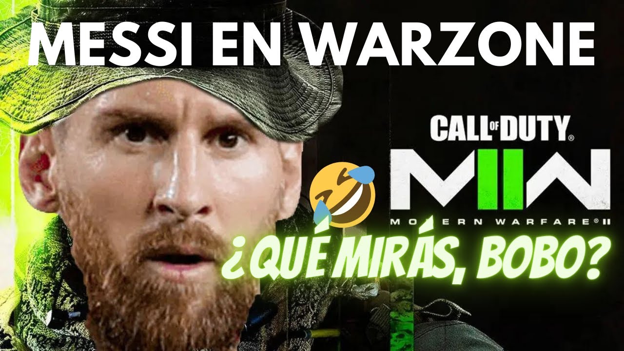 TODAS las FRASES de LEO MESSI en COD WARZONE 2 | Español Latino 🇦🇷 ...